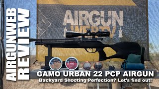 AIRGUN REVIEW  GAMO URBAN 22 Precision Backyard Shooting Fun from Gamo USA [upl. by Malsi30]