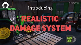 Introducing Realistic Damage System  Farming Simulator 22 [upl. by Engelhart403]