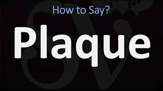 How to Pronounce Plaque CORRECTLY [upl. by Lavro]