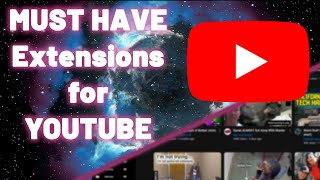 MUST HAVE Extensions for YouTube [upl. by Naujik]