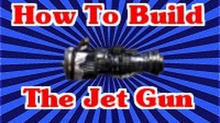 Black Ops 2 How to Build Jet Gun TranZit Zombies [upl. by Noskcire]