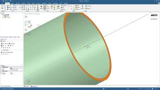 Creating Geometry Using ANSYS SpaceClaim [upl. by Durr]