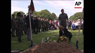 Burial for remains of WWII German soldier found in bunker [upl. by Nytsyrk412]