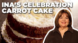 Ina Gartens Carrot Cake Recipe  Barefoot Contessa  Food Network [upl. by Retsehc]