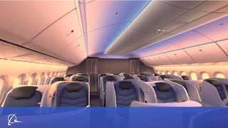 Boeing Cabin Experience  777X and 787 Dreamliner [upl. by Rillings]