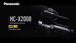 Introducing Panasonic 4K Professional Camcorder HCX2000 [upl. by Nicole]