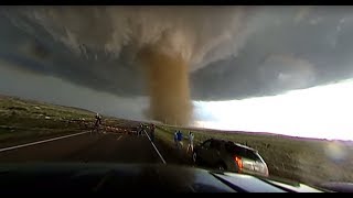 Insane 360 video of closerange tornado near Wray CO [upl. by Domeniga994]