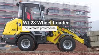 Wacker Neuson WL28  The compact and powerful wheel loader [upl. by Karlow]