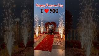 Happy Propose Day Status  WhatsApp status shorts propseday [upl. by Dnalhsa]