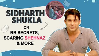 Sidharth Shukla Spills Secrets About Bigg Boss 13  Scaring Sidnaaz amp More [upl. by Aleiram]