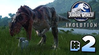 CREATING DINOSAURS  Jurassic World Evolution  Ep2 [upl. by Nicholle]