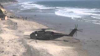 CH 53 Beach Takeoff [upl. by Erland777]