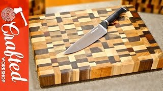 End Grain Cutting Boards from Scrap Wood HowTo [upl. by Noved]