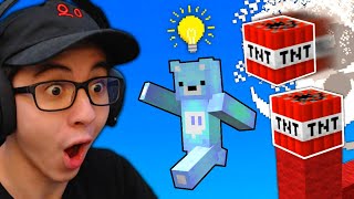 I Created a NEW Minecraft Bedwars TNT Jump [upl. by Studley]