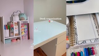 Desk Organization TikTok Compilations [upl. by Yelroc833]