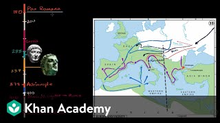 Fall of the Roman Empire  World History  Khan Academy [upl. by Fidellas503]