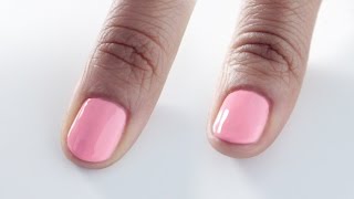 HOW TO  CAP SHORT NAILS WITH GEL [upl. by Jorrie]