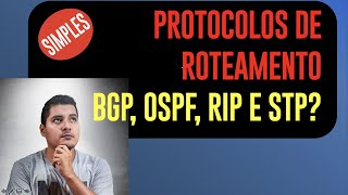 O que são protocolos de roteamento RIP OSPF BGP4 STP [upl. by Ainos76]