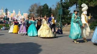 Disneyland Paris Disney Princess parade [upl. by Ecarret]