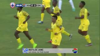 Super 17 Highlights of Banyana Banyana Record Breaking vs Comoros [upl. by Lohse83]