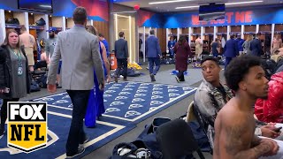 Go inside the Rams locker room after their Super Bowl LIII loss  FOX NFL [upl. by Aluap]