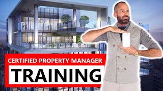 CERTIFIED PROPERTY MANAGER TRAINING [upl. by Eseilanna]