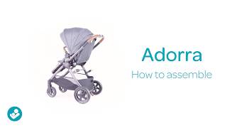 MaxiCosi  Adorra stroller  How to assemble [upl. by Dhaf]