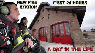 First 24 Hours in a New Fire Station  A Day in the Life [upl. by Amitarp849]