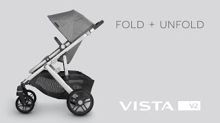 UPPAbaby Vista V2  Fold  Unfold [upl. by Anairdna]