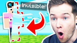 I Went INVISIBLE in Minecraft Hardcore [upl. by Lunetta]