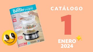 Catálogo Betterware Enero 2024 [upl. by Annahsor]