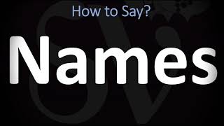 How to Pronounce Names CORRECTLY [upl. by Bertelli]