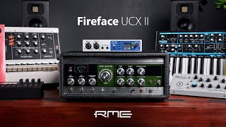 Fireface UCX II  40Channel 192 kHz advanced USB Audio Interface [upl. by Aisenet]