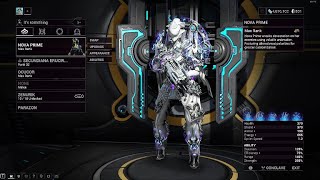 WarframeNova PrimeArca Plasmor [upl. by Aihsram715]