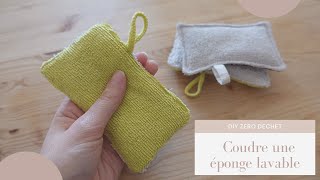 DIY éponge lavable  ZÉRO DECHET [upl. by Melisande479]