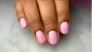 HOW TO Gel Polish On Natural Nails TIPS amp TRICKS [upl. by Wilfreda]