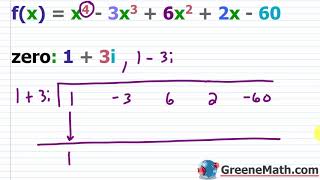 Conjugate Zeros Theorem [upl. by Michele389]