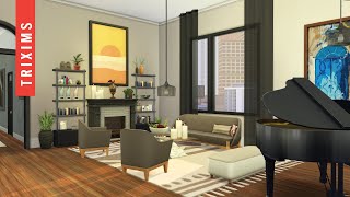 930 Medina Studio Apartments  Modern Luxury 2Bedroom Apartment  Sims 4  CC Links in Description [upl. by Allissa761]