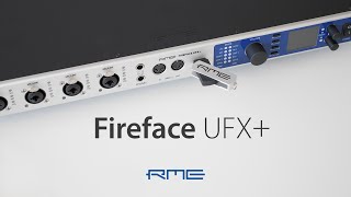 MADI Thunderbolt technology and USB 3 Audio Interface  RME Fireface UFX [upl. by Newol]