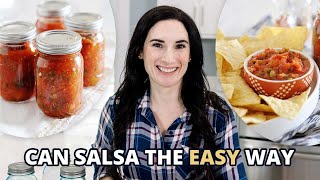 Learn How to Can Salsa the Easy Way [upl. by Emelun]