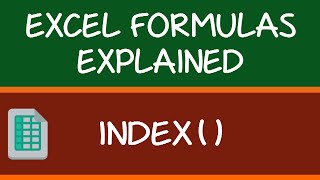 INDEX Formula in Excel  Explained with Examples [upl. by Marbut215]