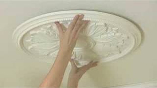 Easy Medallion Installation [upl. by Dulce]