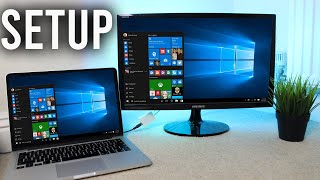 How To Connect Laptop To Monitor Full Guide  Work From Home Setup [upl. by Bannon]