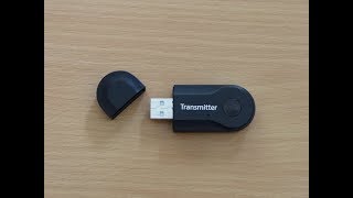 Bluetooth audio transmitter  make any device bluetooth enabled [upl. by Kcirederf]