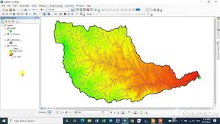 Watershed Delineation Using DEM Data Full  ArcGIS [upl. by Suriaj]