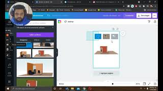 Lámina arquitectónica en Canva [upl. by Ahsiekam]