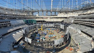 SoFi Stadium Is 85 COMPLETE  Timelapse 20162020  Los Angeles Rams [upl. by Alduino]