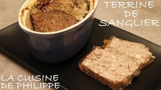 Terrine de sanglier [upl. by Suirtemid]