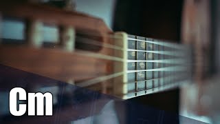 Acoustic Groove Guitar Backing Track In C Minor [upl. by Aihsened]