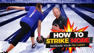 How To Throw More Strikes in Bowling One Easy Tip For Higher Scores [upl. by Alix466]